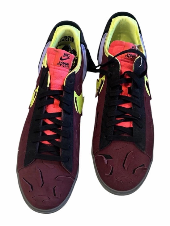 2022 Nike Blazer Low x Acronym Night Maroon DN2067-600 Mens Size 15 New main image 4
